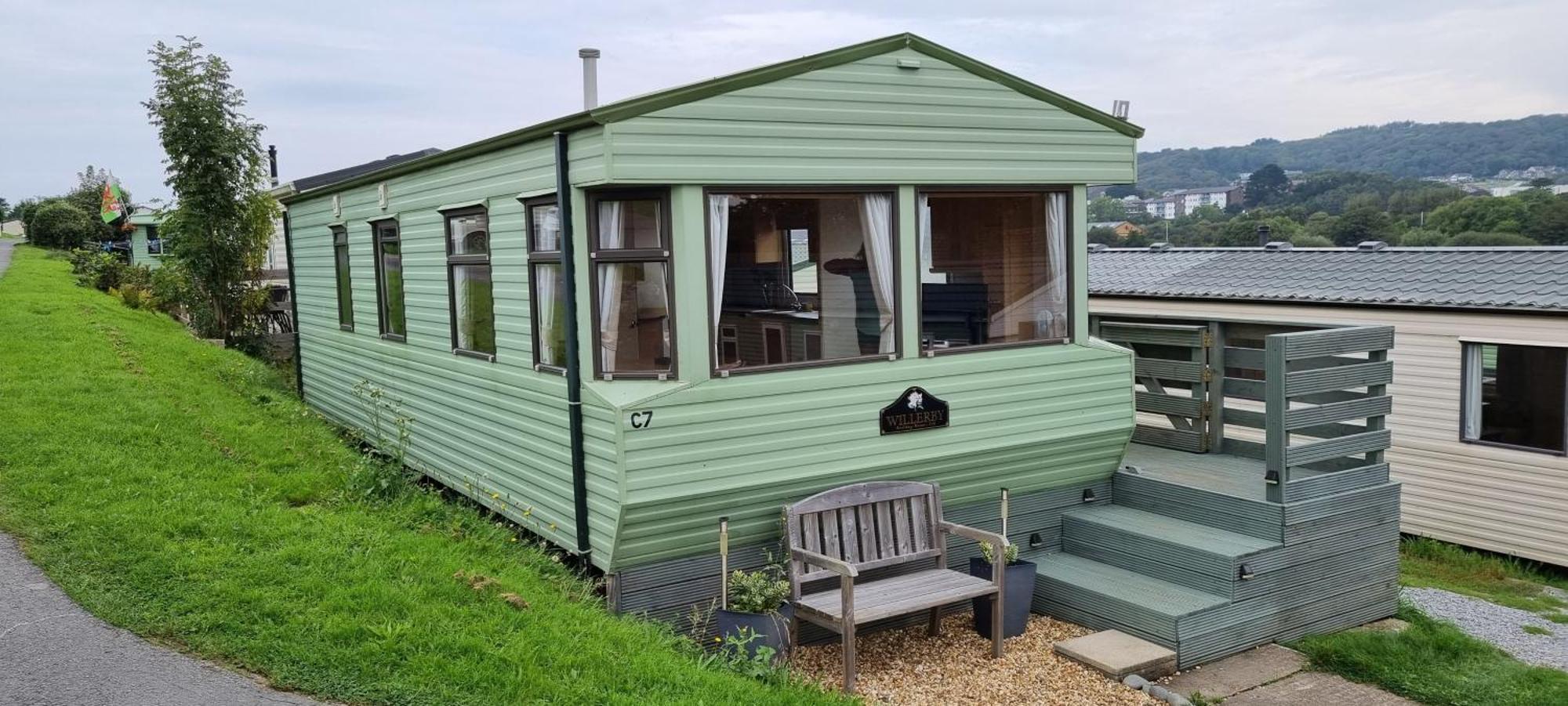 אבריסטוויט Spacious 2 Bedroomed Mobile Home מראה חיצוני תמונה